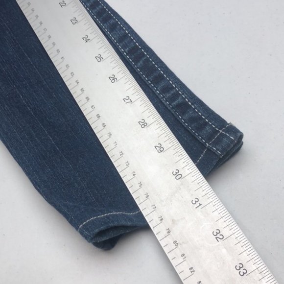 MADE IN USA 🇺🇸 VINTAGE TRUE RELIGION JULIE SKINNY JEANS 25x30 🇺🇸 - Picture 10 of 11